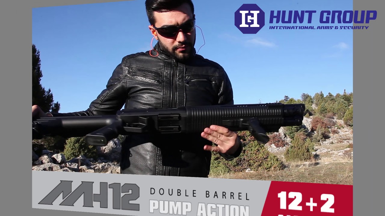 MH12 Double Barrel Pump Action