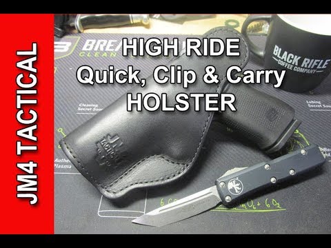 JM4 Tactical High-Ride Quick, Click & Carry Holster