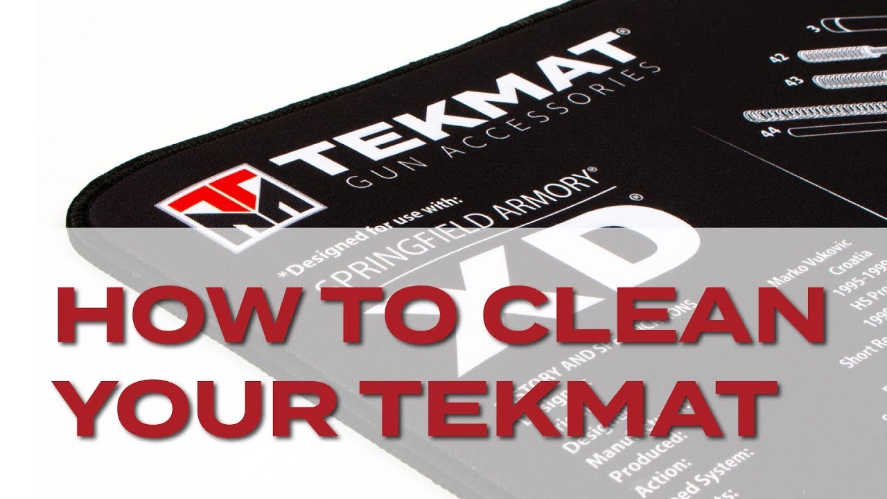 How to Clean Your TekMat