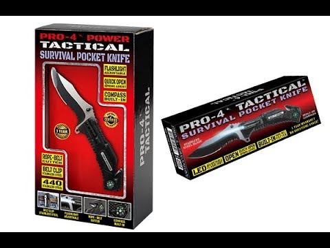 Pro-4 Tactical Survival Pocket Knife