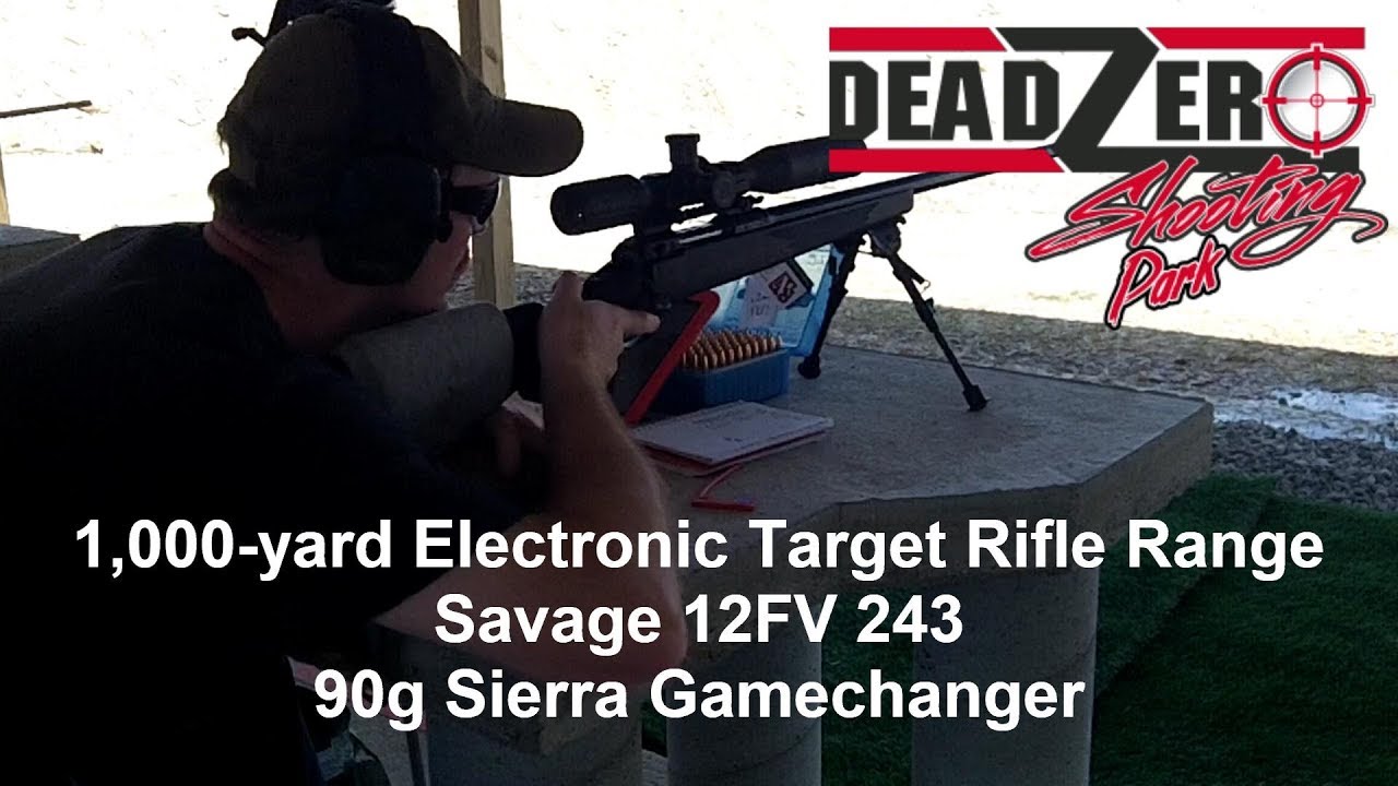 Dead Zero Shooting Park 1000 Yard Shot Marker Electronic Targets