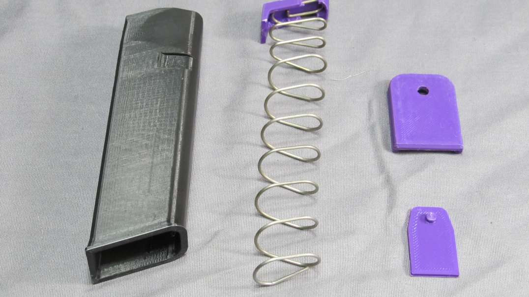 Extendez Mag Release Trailer 3D Printable 30 Round Glock Mag