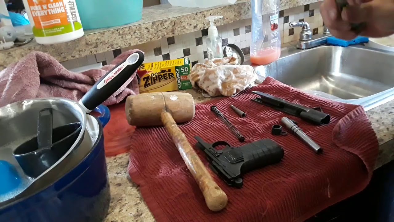 Shooting and Cleaning the Tokarev Surplus Pistol 7.62x25