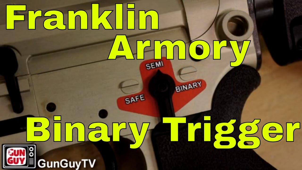 Franklin Armory Binary Trigger Rifle