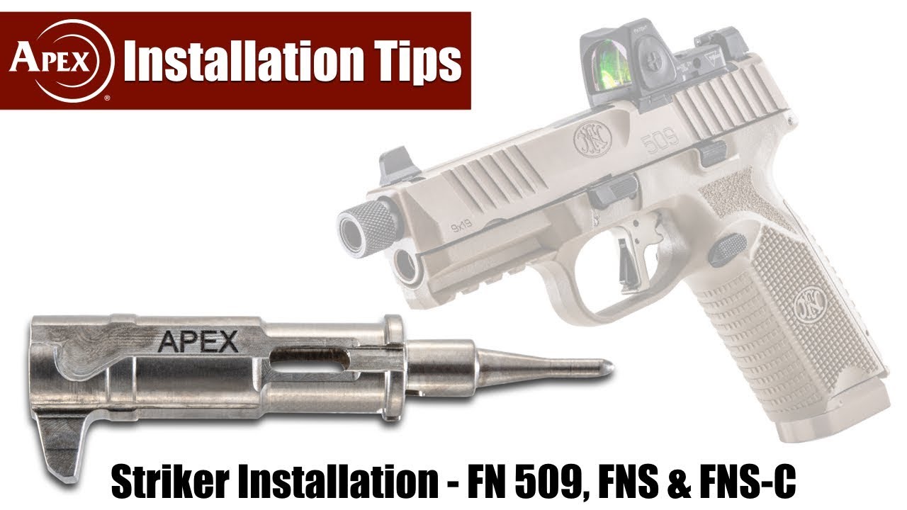 How To Install The Apex Striker In The FN 509, FNS & FNS-C
