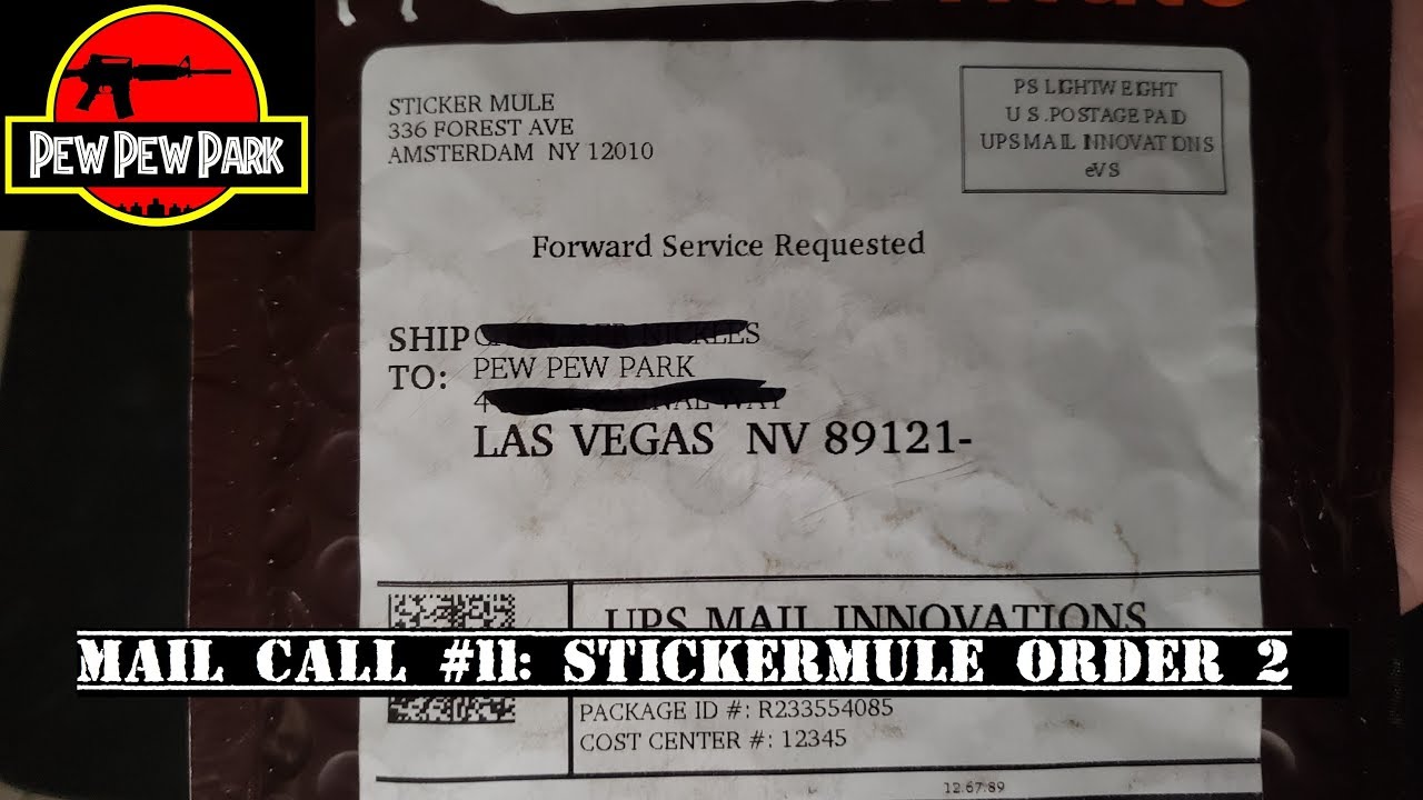 Mail Call #11: Sticker Mule 2nd order.