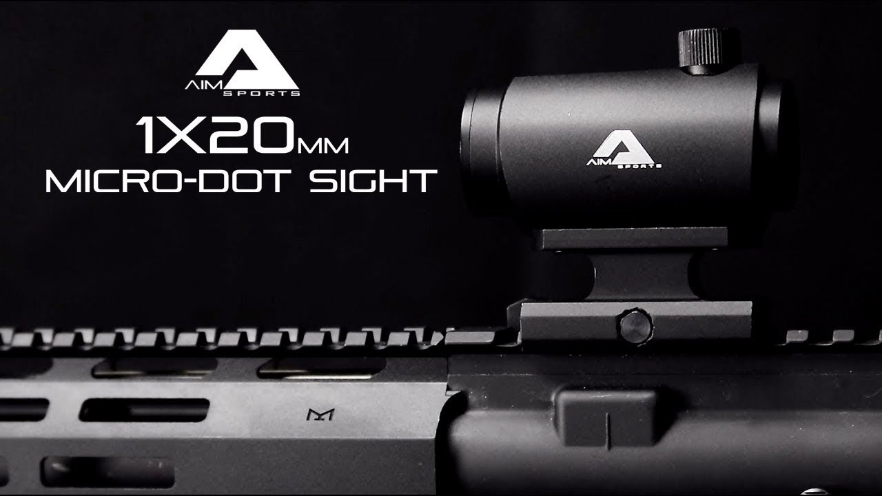 1X20mm Micro-Dot Sight - Aim Sports Inc.