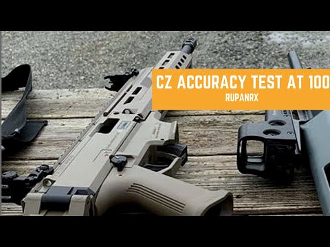 CZ Scorpion Evo 3 Carbine Accuracy Test at 100 yards