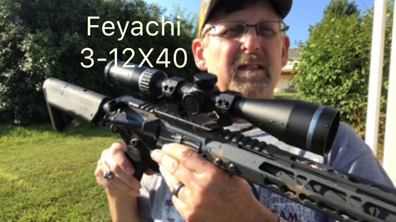 Feyachi 3-12x40 scope unboxing and test