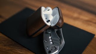 Nomad Leather Rugged Airpod Case | EDC leather case for Airpods 2019 4K