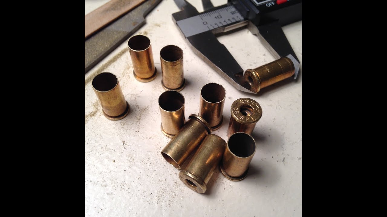 Making and Loading 38 Short Colt Cutdowns