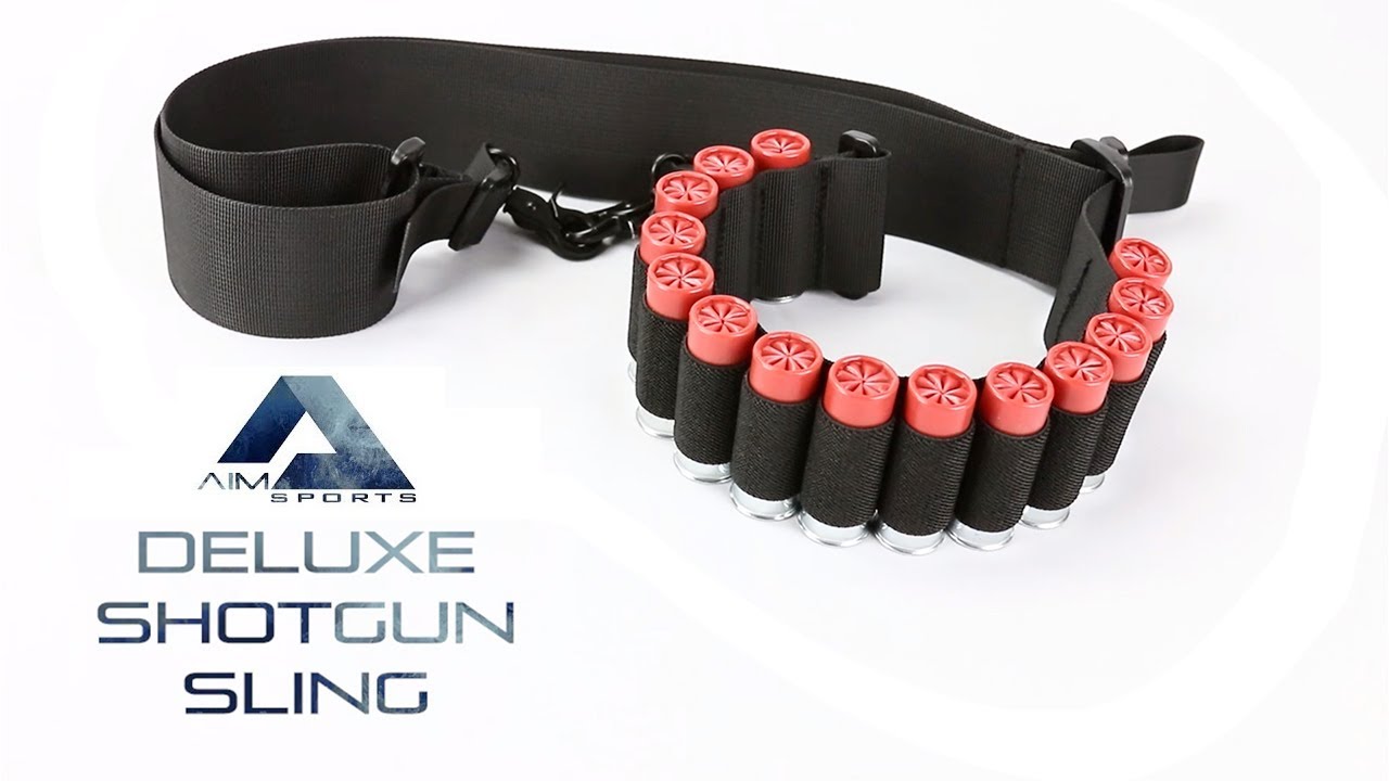 Deluxe Shotgun Bandoleer Sling - AIM Sports Inc.