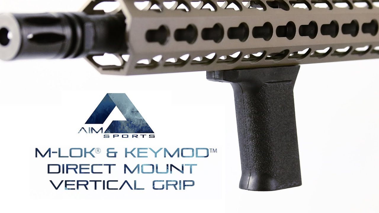 M-Lok & Keymod Direct Mount Vertical Grip, AIM Sports Inc.