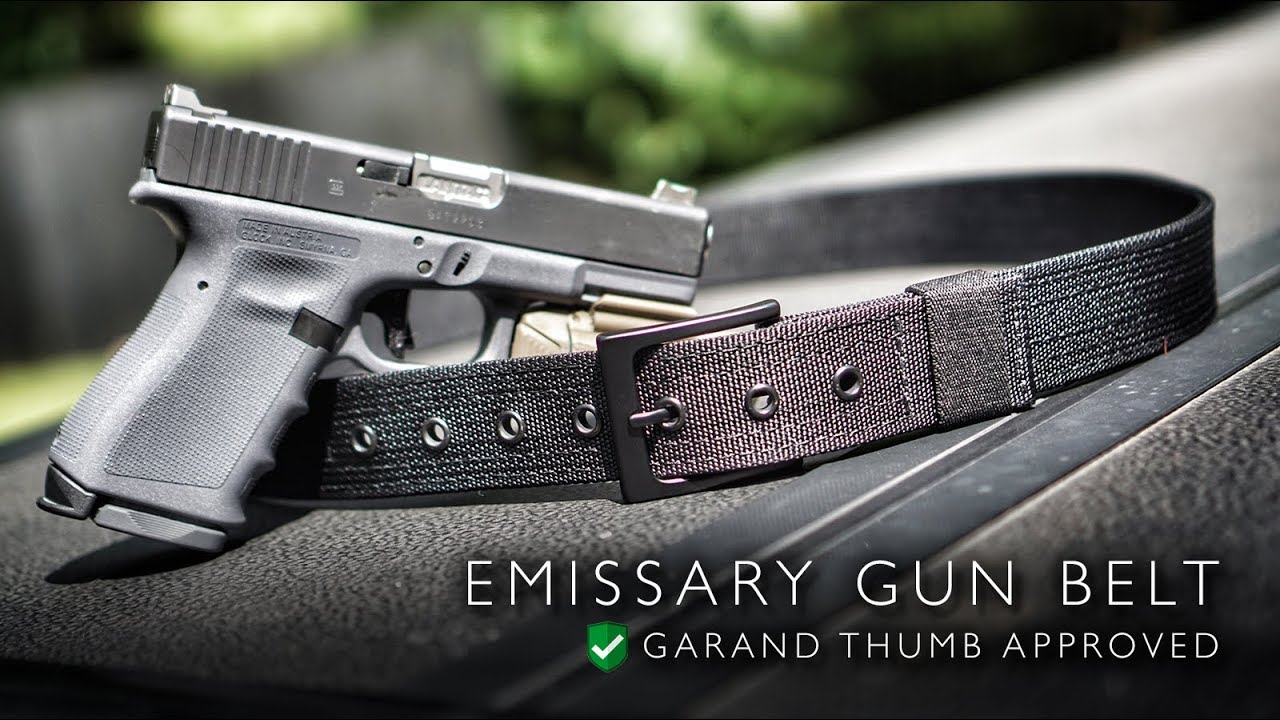 👍🏻 Garand Thumb‘s Gun Belt - Ciguera Emissary