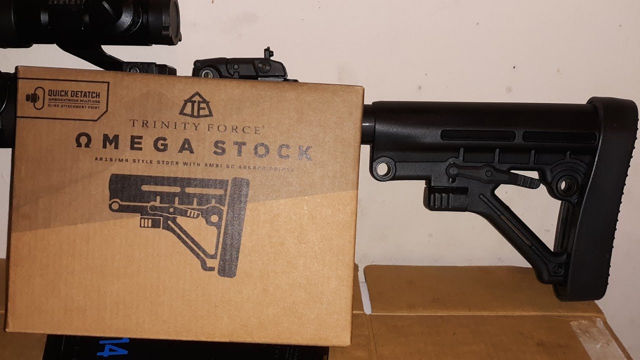 M&P15 Butt Stock Change Out/Trinity Force OMEGA STOCK
