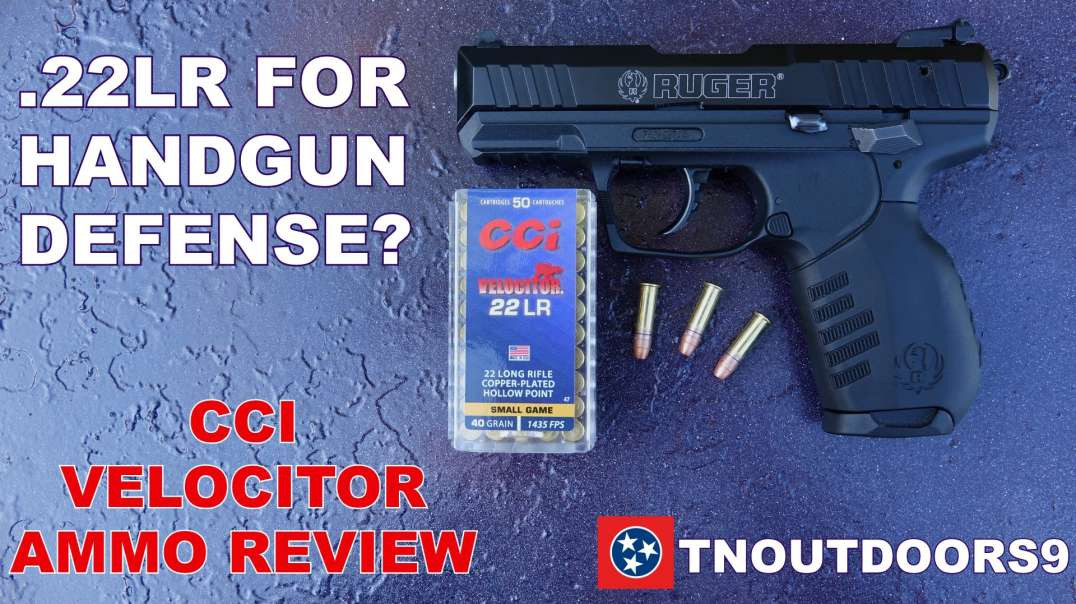 .22LR For Handgun Self-Defense?  CCI Velocitor Review