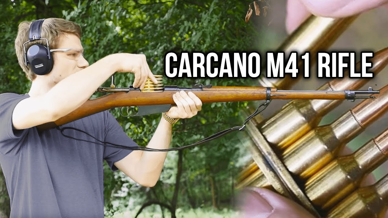 Звук винтовки. Carcano m41. Винтовка шум.