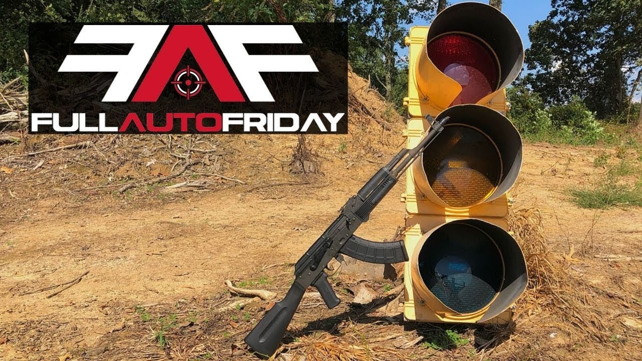 Full Auto Friday! AK-47 vs Traffic Light! 🚦