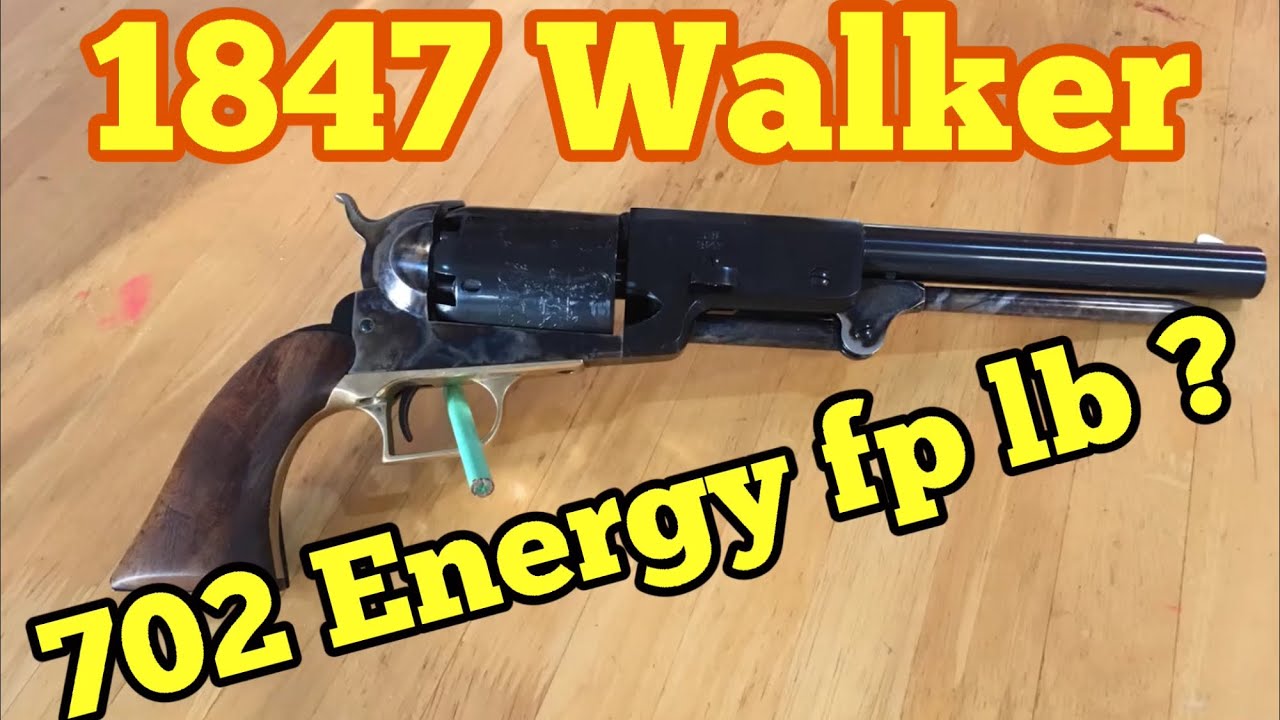 The true power of the 1847 Colt walker