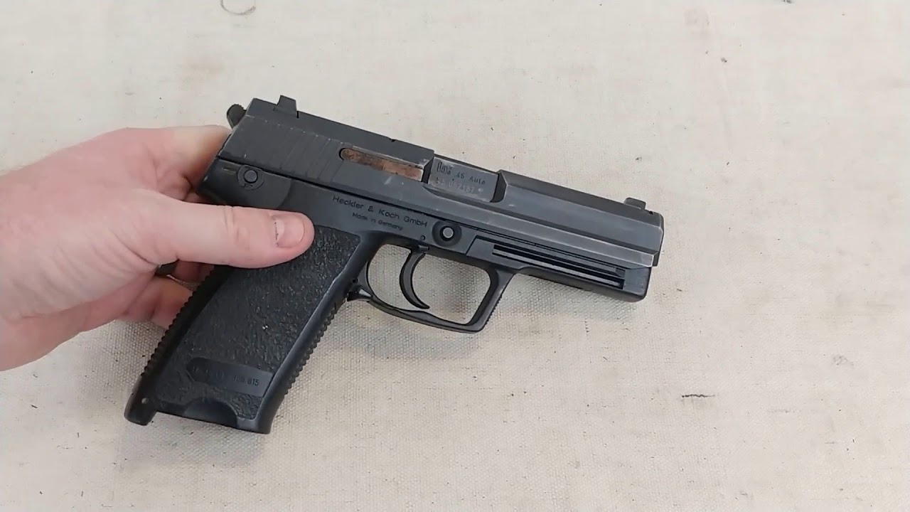 How to field strip a HK USP pistol