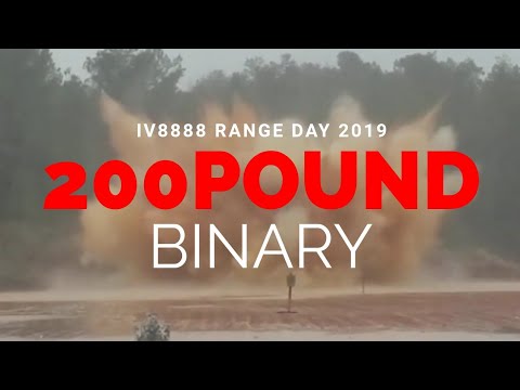IV8888 Range Day 2019: 200 Pound Tannerite