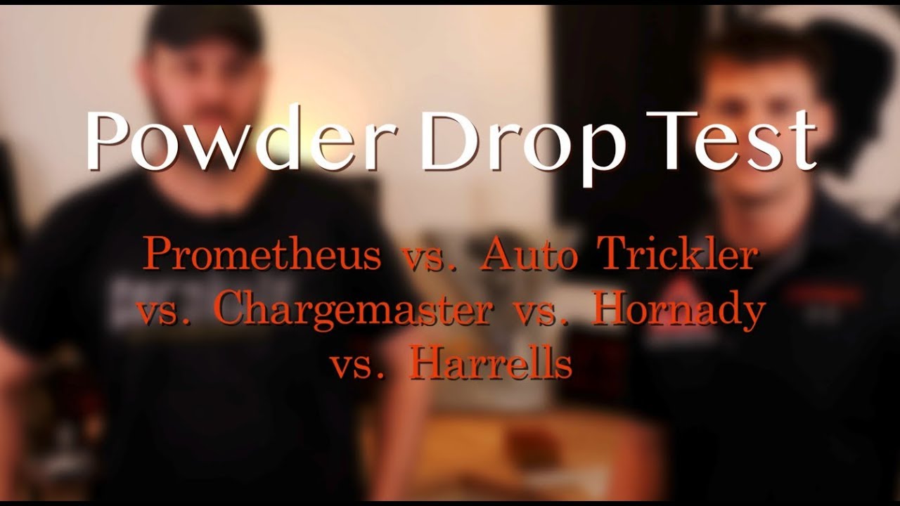 Powder Drop Test Part 1 - Prometheus, Auto Trickler, Chargemaster, Hornady, Harrells