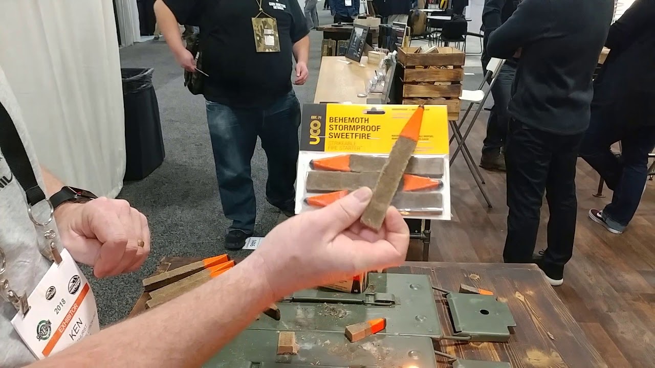 Shotshow 2018 UCO Sweetfire demo