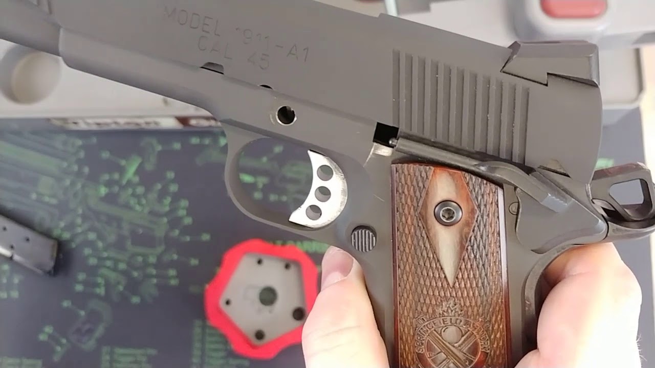 How to field strip a Springfield Armory 1911