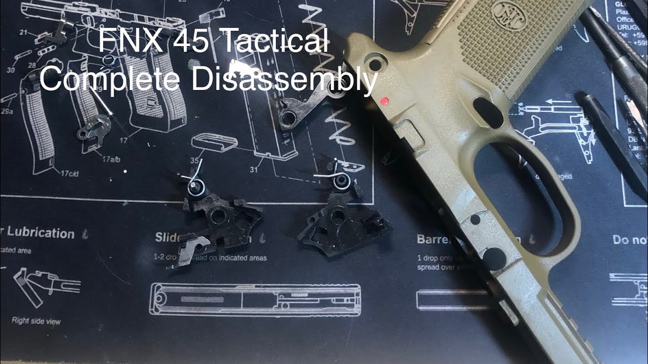 FN FNX 45 Tactical/FNX45 Complete Disassembly/Reassembly