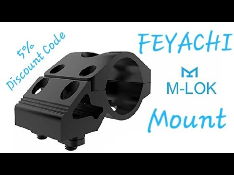 NEW Feyachi M-Lok offset mounts/ 5% discount code