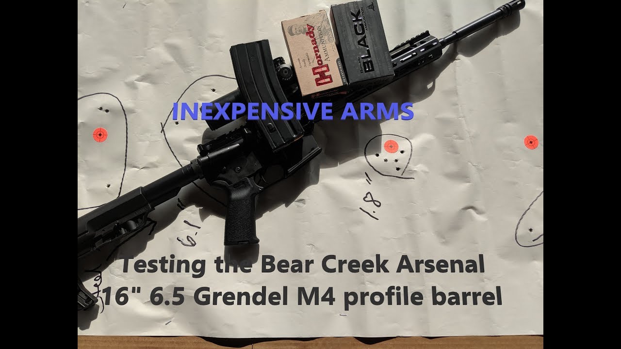 Testing the Bear Creek Arsenal 16