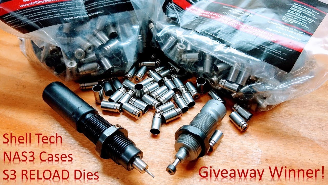 NAS3 9mm Cases and S3 RELOAD Dies Giveaway Winner