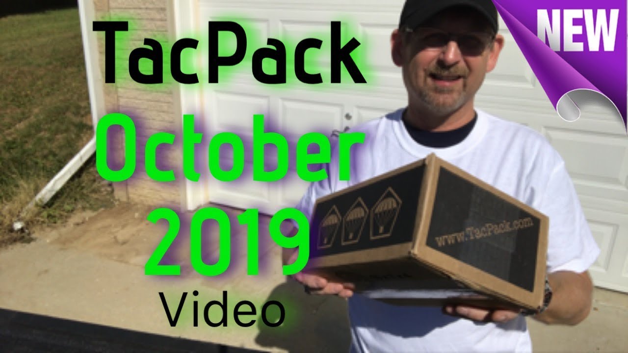 October 2019 TacPack Subscription  (unboxing)