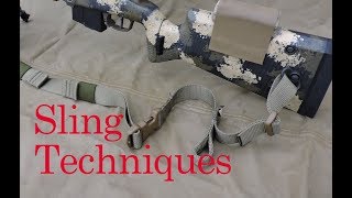 Sling Techniques For Precision Rifle