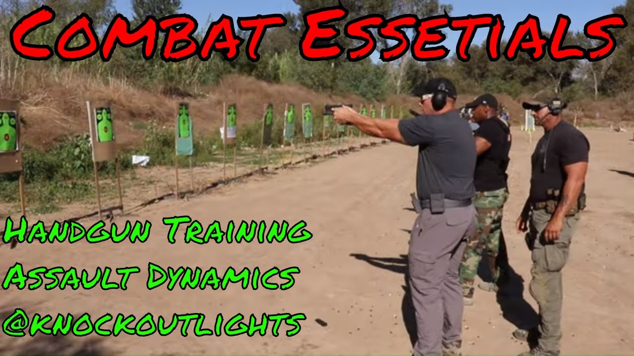 Training Is Never Over Knockoutlights Combat Essentials Pistol Class