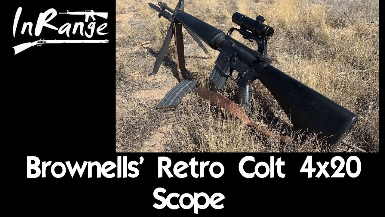 Brownells&#039; has brought the original Colt 4x20 Vietnam era scop...
