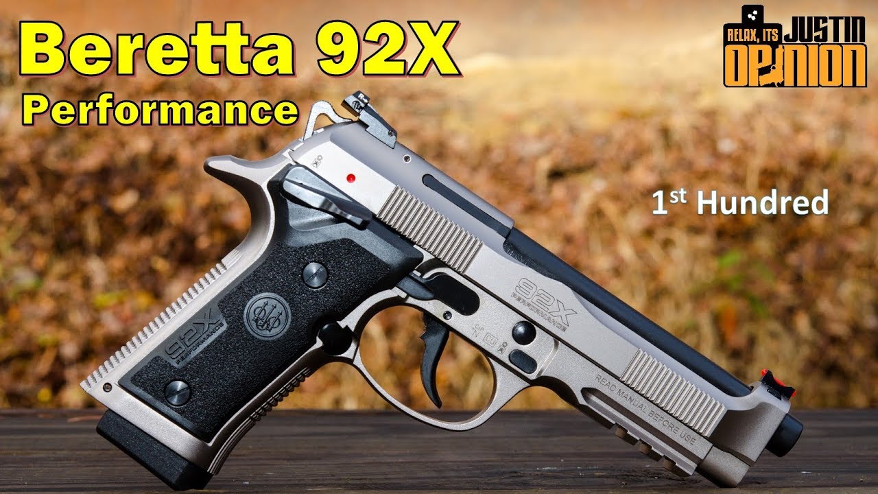 Beretta 92X Performance - 1st Hundred