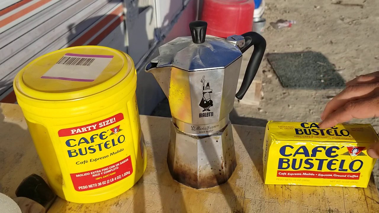Off grid coffee- Bialetti espresso maker