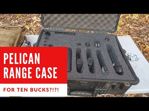 A Pelican Case For Ten Bucks? My Range Setup