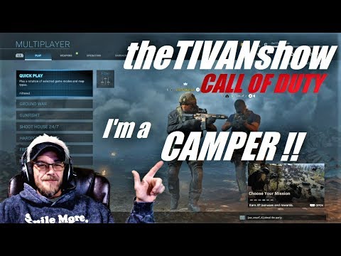 CALL OF DUTY - MODERN WARFARE 2019 - CAMPING IS KING FTW with TIVAN
