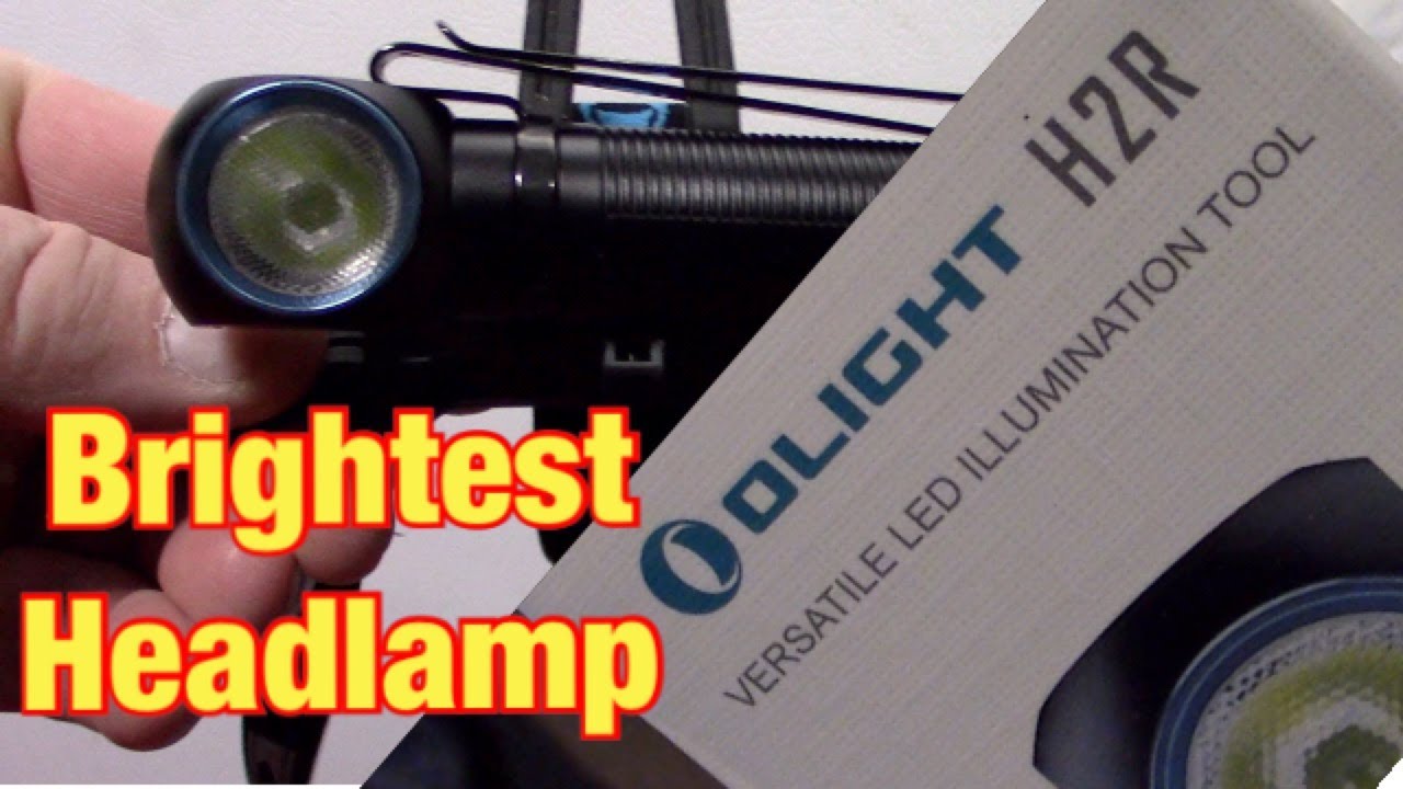 Worlds Brightest Headlamp - Olight H2R Review