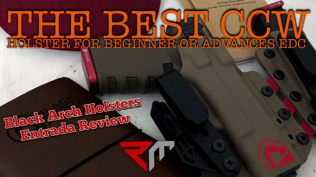 The BEST CCW Holster for beginners or advanced EDC - Black Arch Holsters Entrada Review