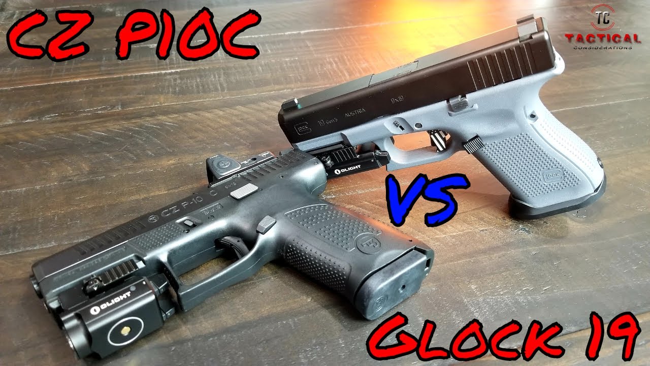 CZ P10C VS Glock 19 Compact Crack Down