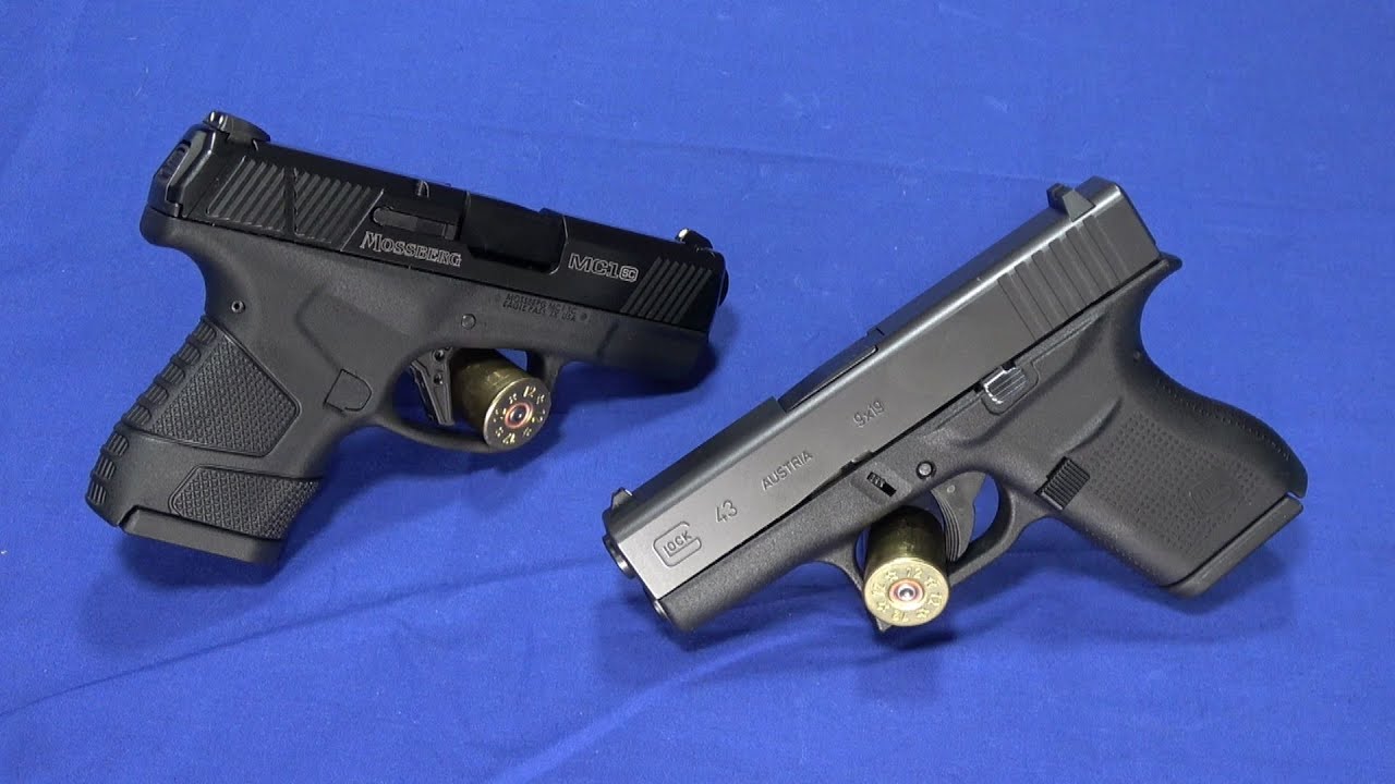 Two Popular Small Single Stackers: Glock 43 vs Mossberg MC1 SC