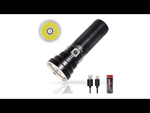 WOWTAC A4 V2 Ultra - Thrower USB Rechargeable LED Flashlight 1895 Lumens