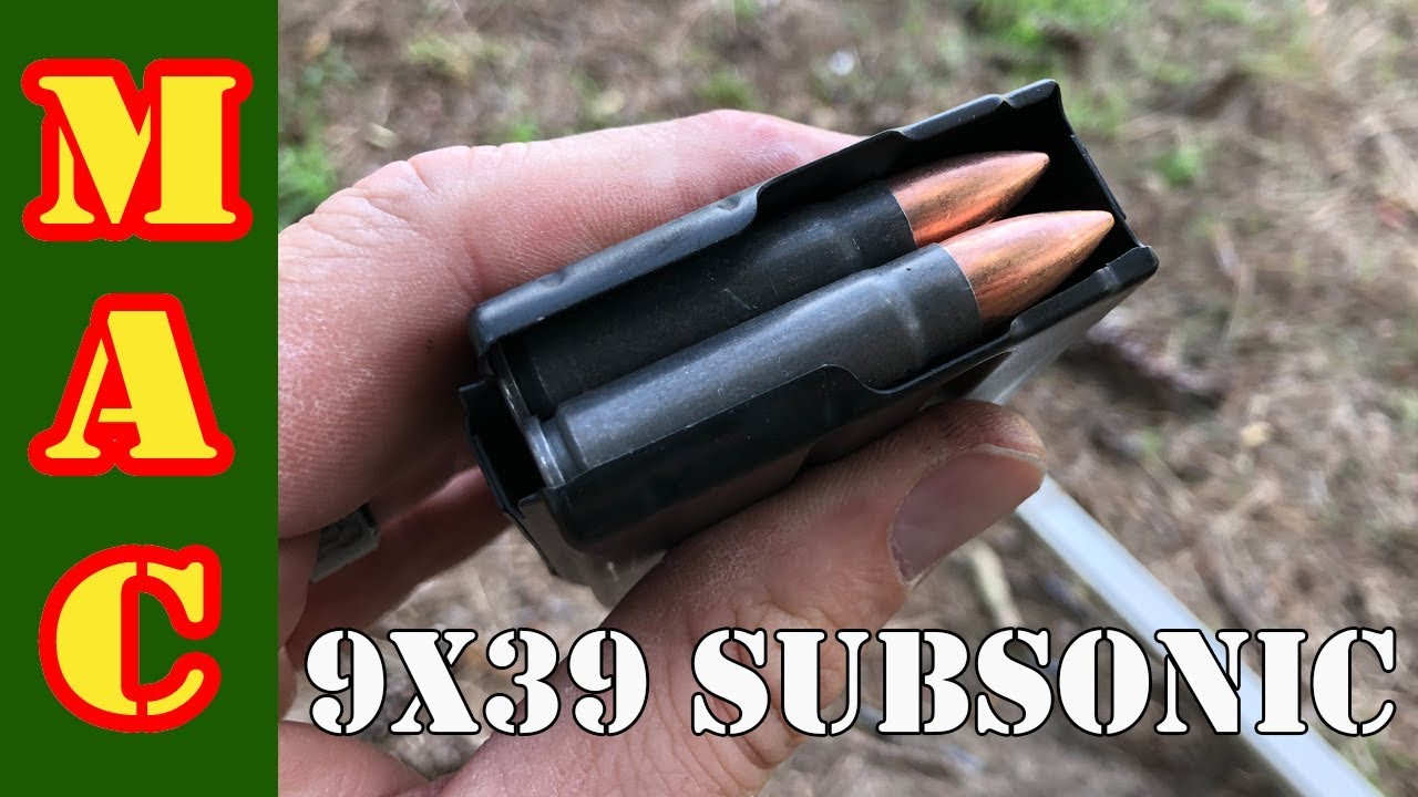 Shooting Tula 9x39 subsonic ammo at 200 and 250 yards!
