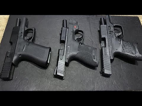 Glock 43X vs Walther PPS M2 LE vs M&P Shield 2 0