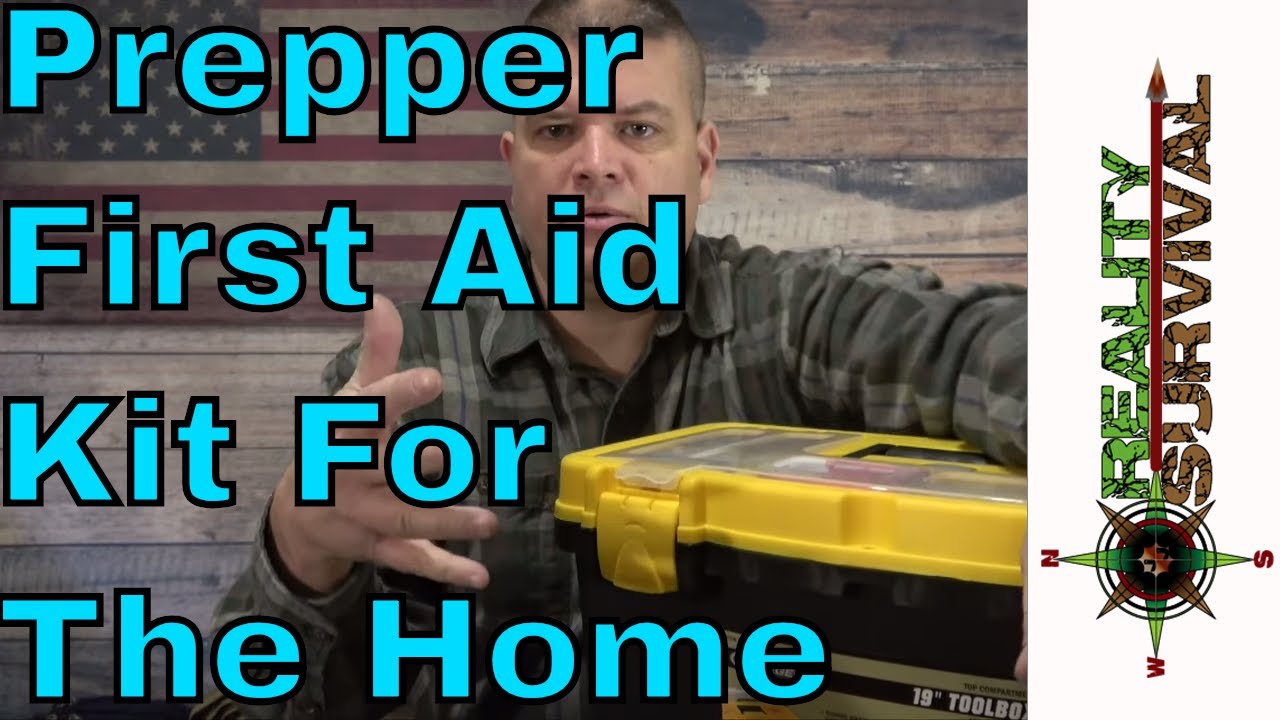 Prepper First Aid & Trauma Kit For Your Home