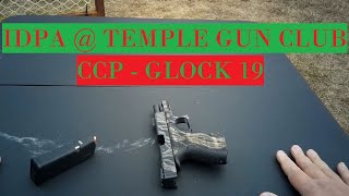 Glock 19 Gen 4 IDPA @ TGC Dec 2019