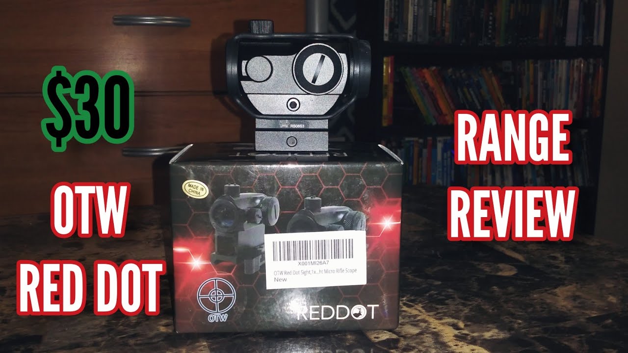 RANGE DAY VLOG 8: $30 Red Dot Sight (Range Review)
